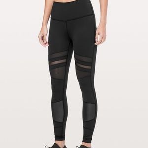 Lululemon Wunder Under Mix n Mesh